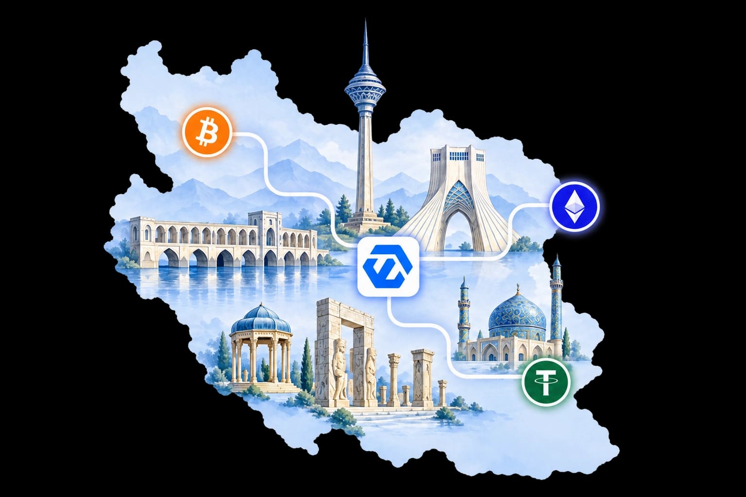 تصویر قهرمان صفحه اصلی صرافی ارز دیجیتال اکسنوین