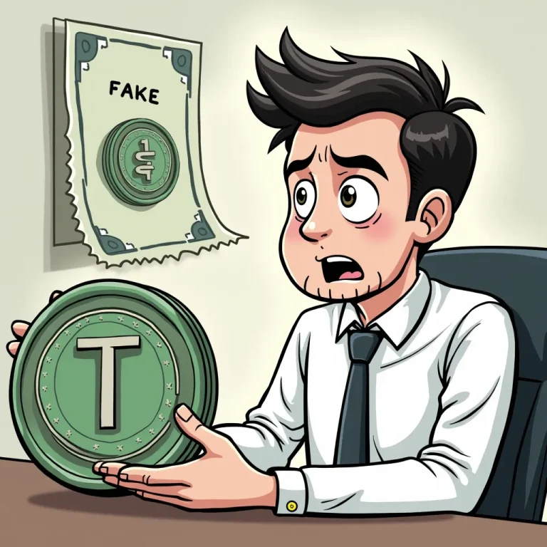 تتر فلش: واقعیت یا کلاهبرداری؟آموزش تشخیص تتر تقلبی