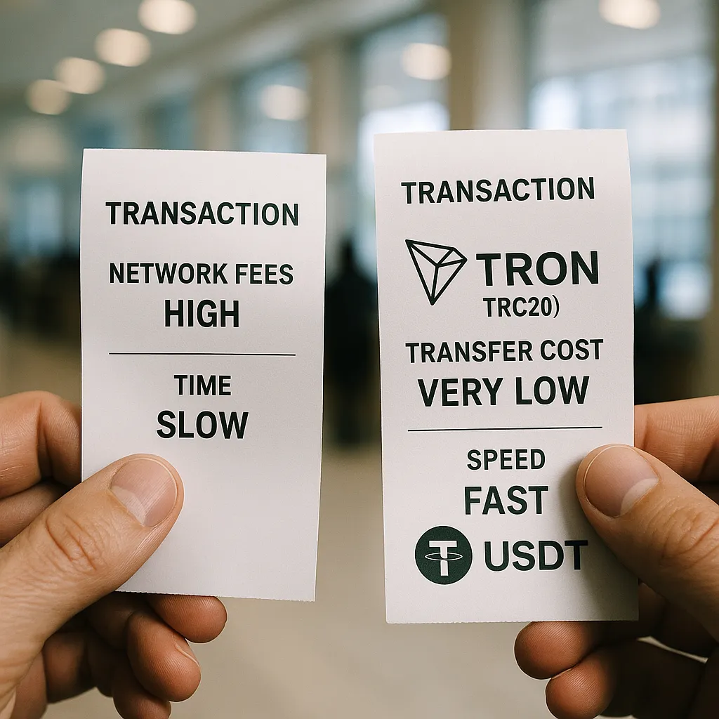 تتر TRC20 چیست؟دلیل محبوبیت تتر روی شبکه ترون