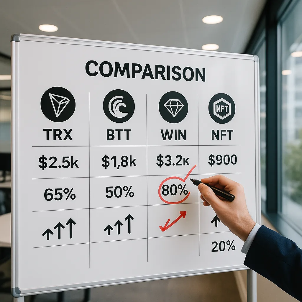 آشنایی با بهترین توکن های شبکه ترون (Tron)