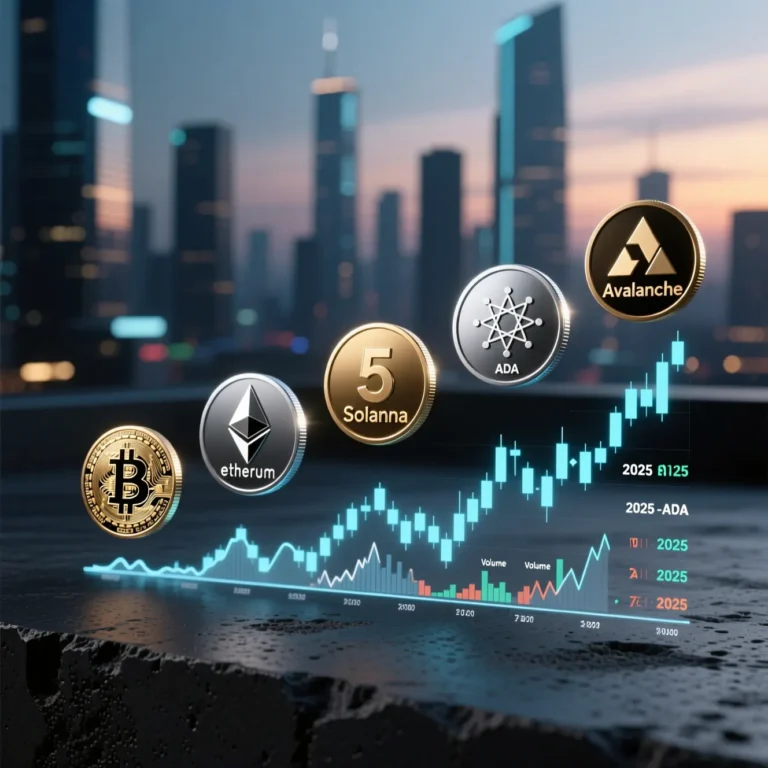 ۵ ارز دیجیتال برتر برای ترید روزانه در سال ۲۰۲۵
