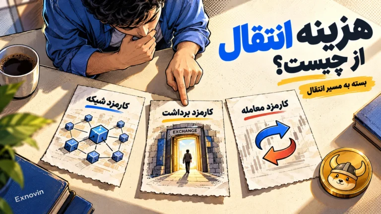 تفاوت گس شبکه، کارمزد برداشت و کارمزد معامله فلوکی