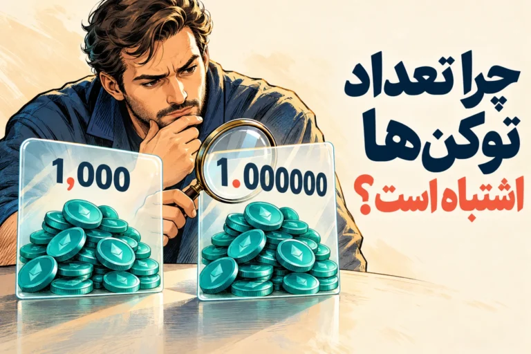 Token Decimals؛ چرا تعداد توکن ها در کیف پول اشتباه دیده می شود؟