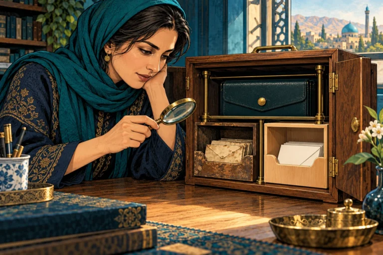 بررسی محفظه قدیمی و تازه دریافت در ساختار یک کیف پول شخصی