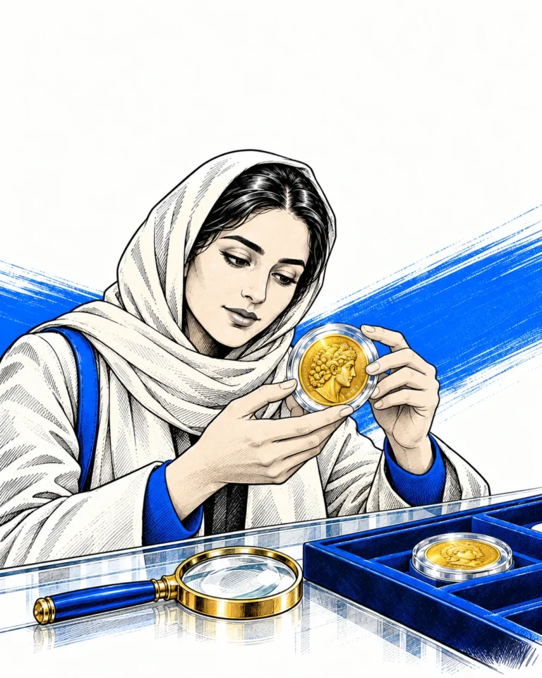 بررسی سکه و ارزش طلای داخل آن پیش از خرید