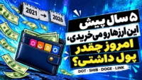 ۵ سال نگهداری پولکادات، شیبا، دوج کوین و چین لینک از ۲۰۲۱ تا ۲۰۲۶